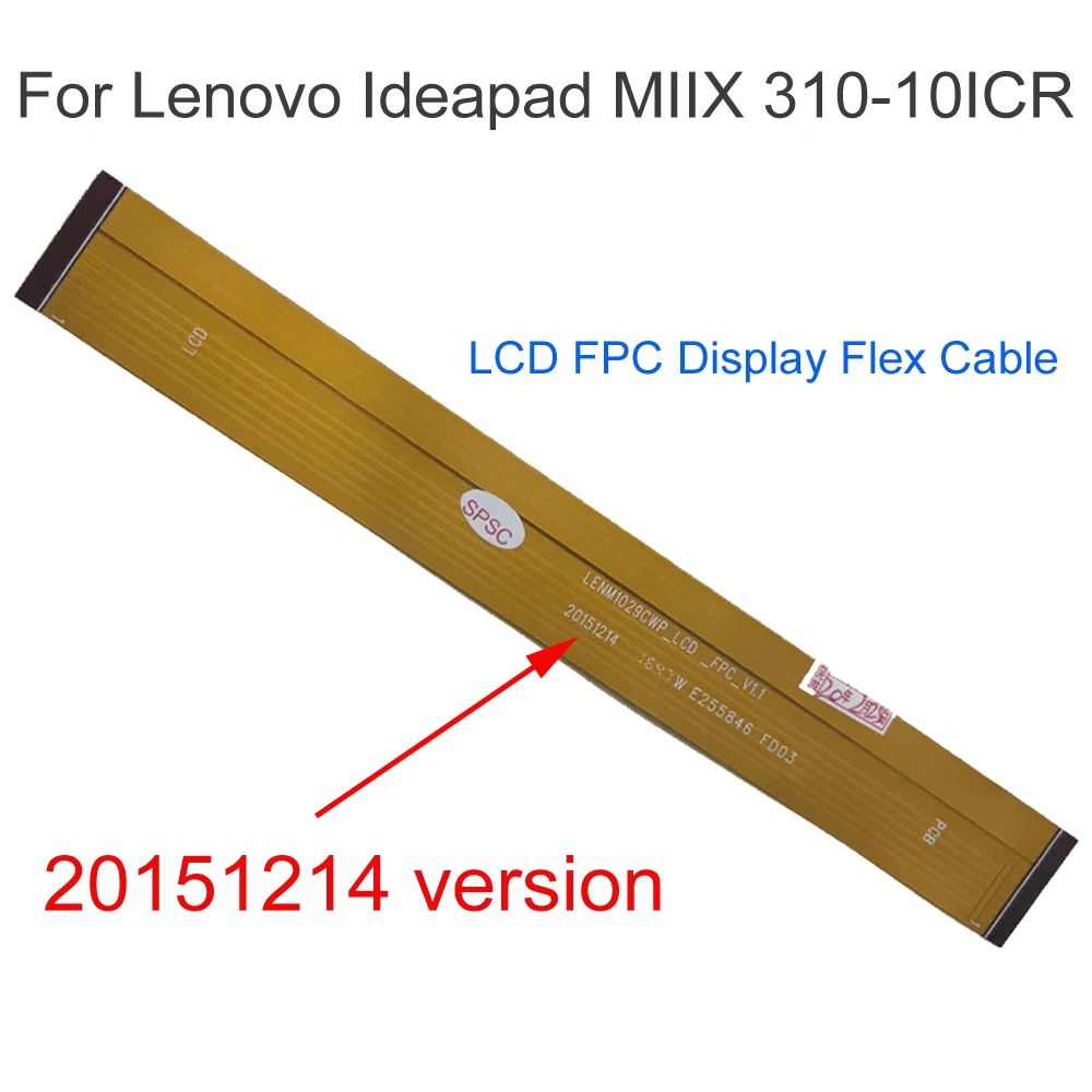 Гибкий кабель для Lenovo Ideapad MIIX 310 10ICR ЖК дисплей FPC запасной гибкий кабель|Шлейфы