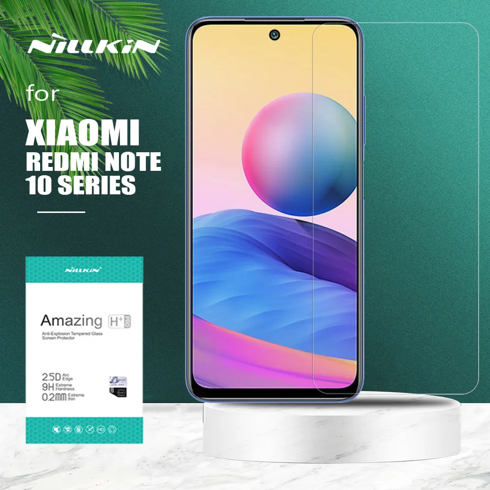 

Для Xiaomi Redmi Примечание 10 5G стекло Nillkin H + PRO 2.5D Защитная пленка для экрана из закаленного стекла Защитная пленка для Xiaomi Redmi Примечание 10s 10 Pro Max...
