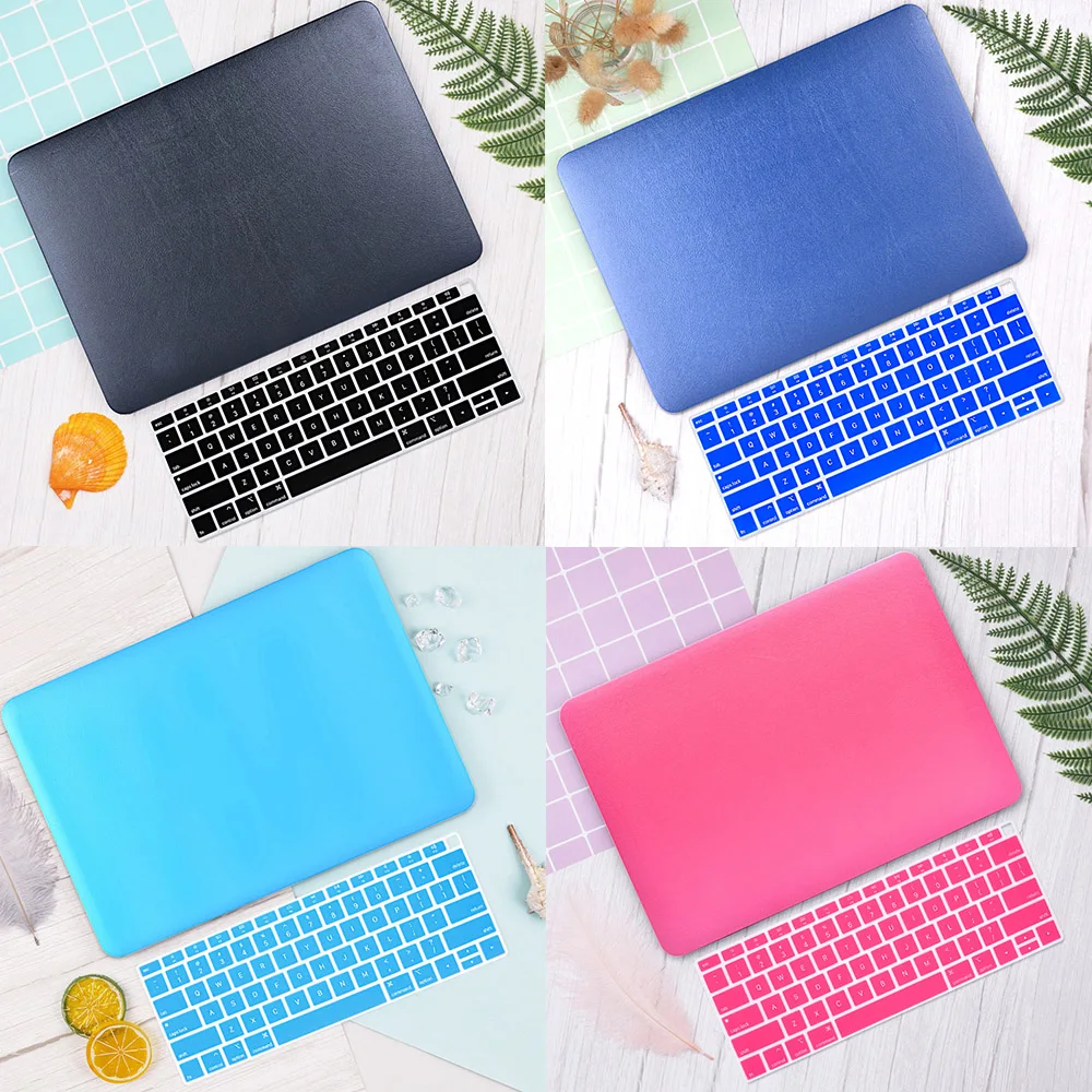 Redlai PU кожаный чехол для Macbook Air Pro retina 11 12 13 15 дюймов сумка ноутбука нового Mac с