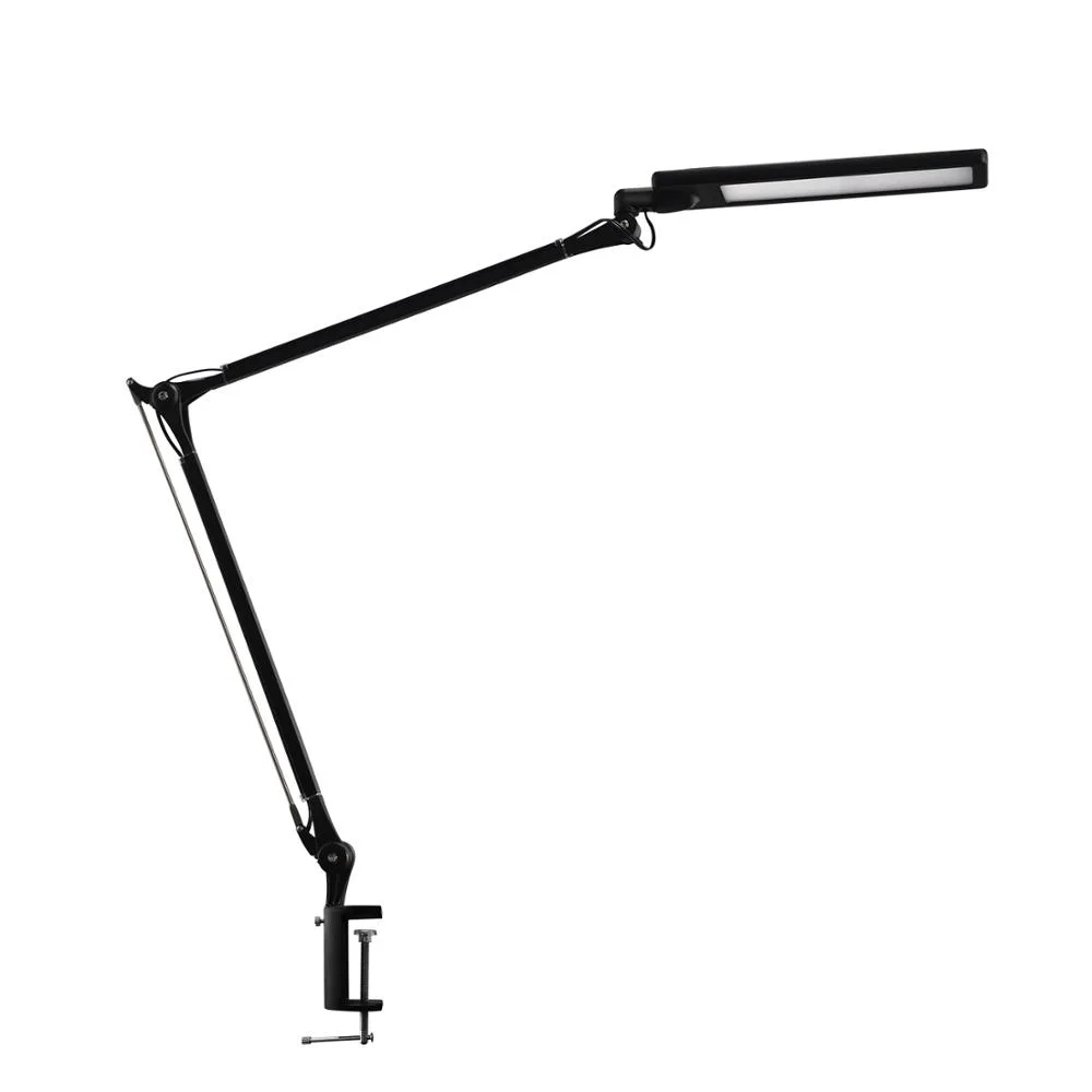Adjustable LED Swing Arm Desk Lamp With Time-off And Dimmable Function 4 Lighting Color Mode For Office Home Workplace | Освещение