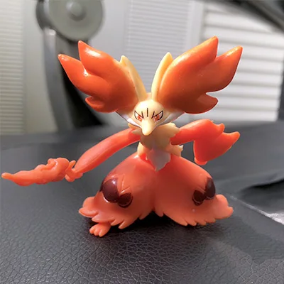 бледный розовато-серый Большой размер Wartortle Charmeleon Delphox Ivysaur Venusaur MEGA Аниме фигурки Модель - Цвет: бледный розовато-серый