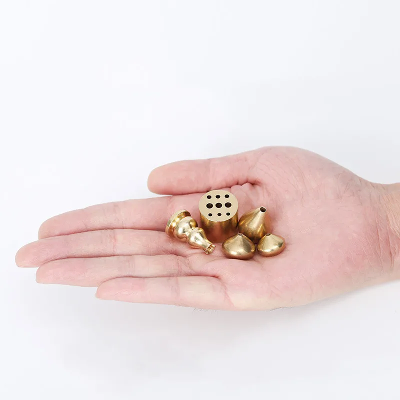 Высокое качество латунная горелка с ладаном катушка бутылка тыква формы медный