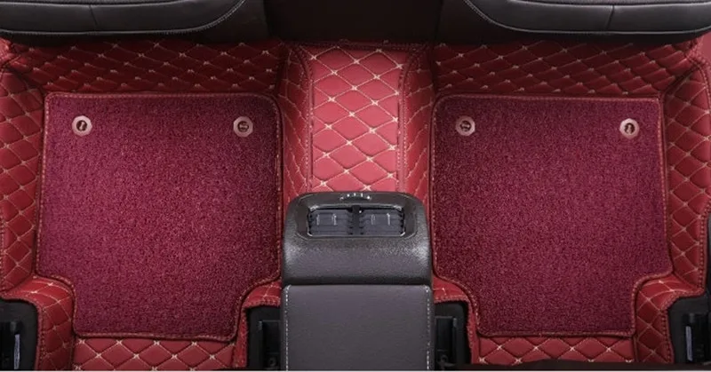 

High quality! Custom special car floor mats for Mercedes Benz G Class W464 2020-2018 waterproof durable two layers car carpets