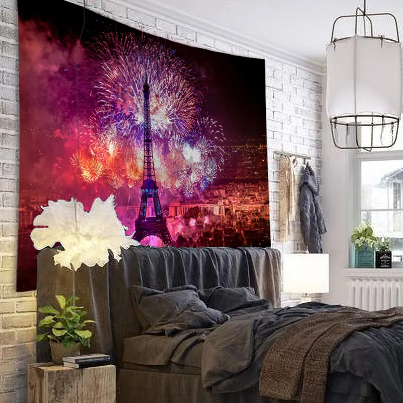 

Natural Landscape Tapestry Wall Hanging Cloth Bed Spread Beach Towel Table Cloth YogaMat House Decoration Living Room Decoration