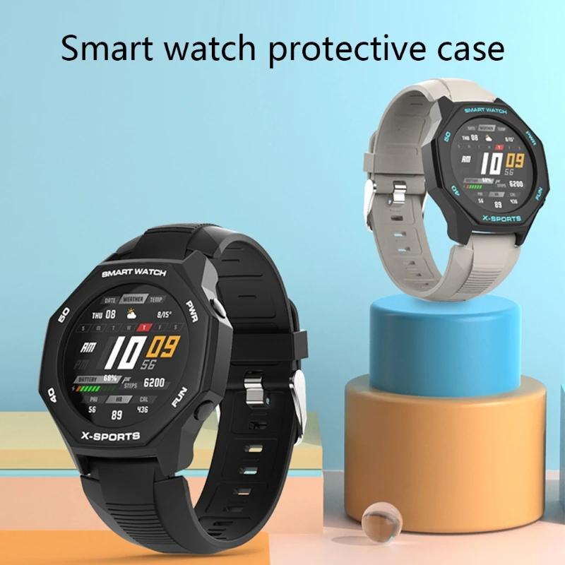 

Anti-scratch TPU Watch Cover Case Protector Bumper Frame Shell for-Amazfit GTR2 Watch Case Smart Watch Accessories