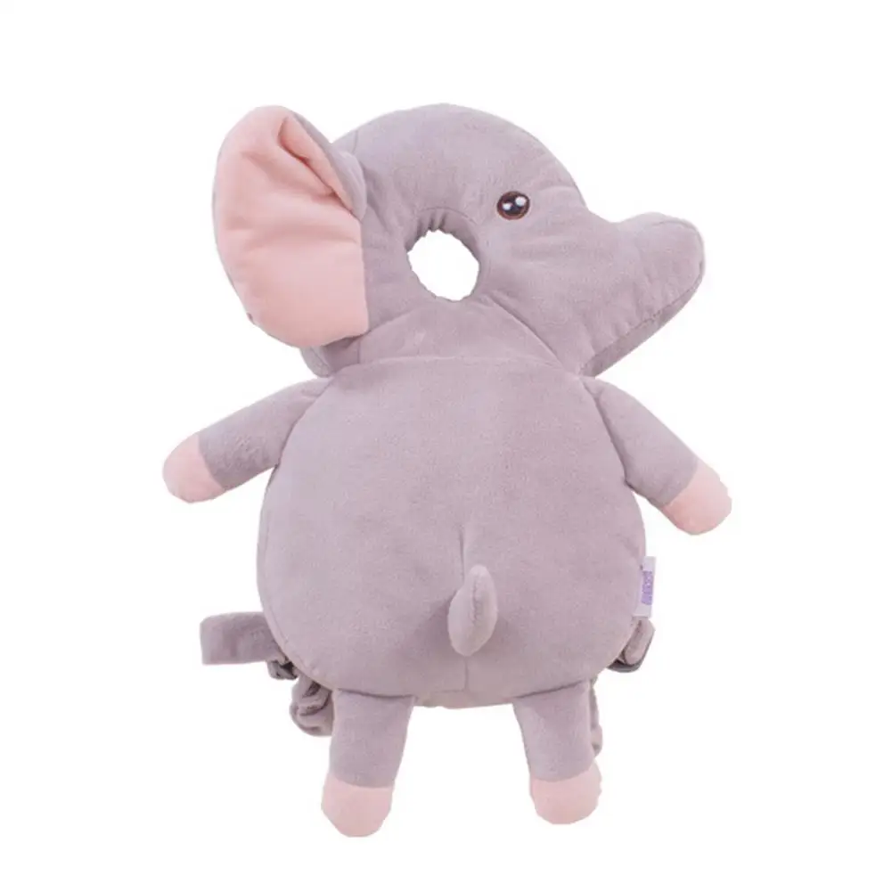 

Head Safety Protector Pad - Toddler Head Protection Cushion Backpack Hollow Design Breathable Baby Back Protection Soft Lightw