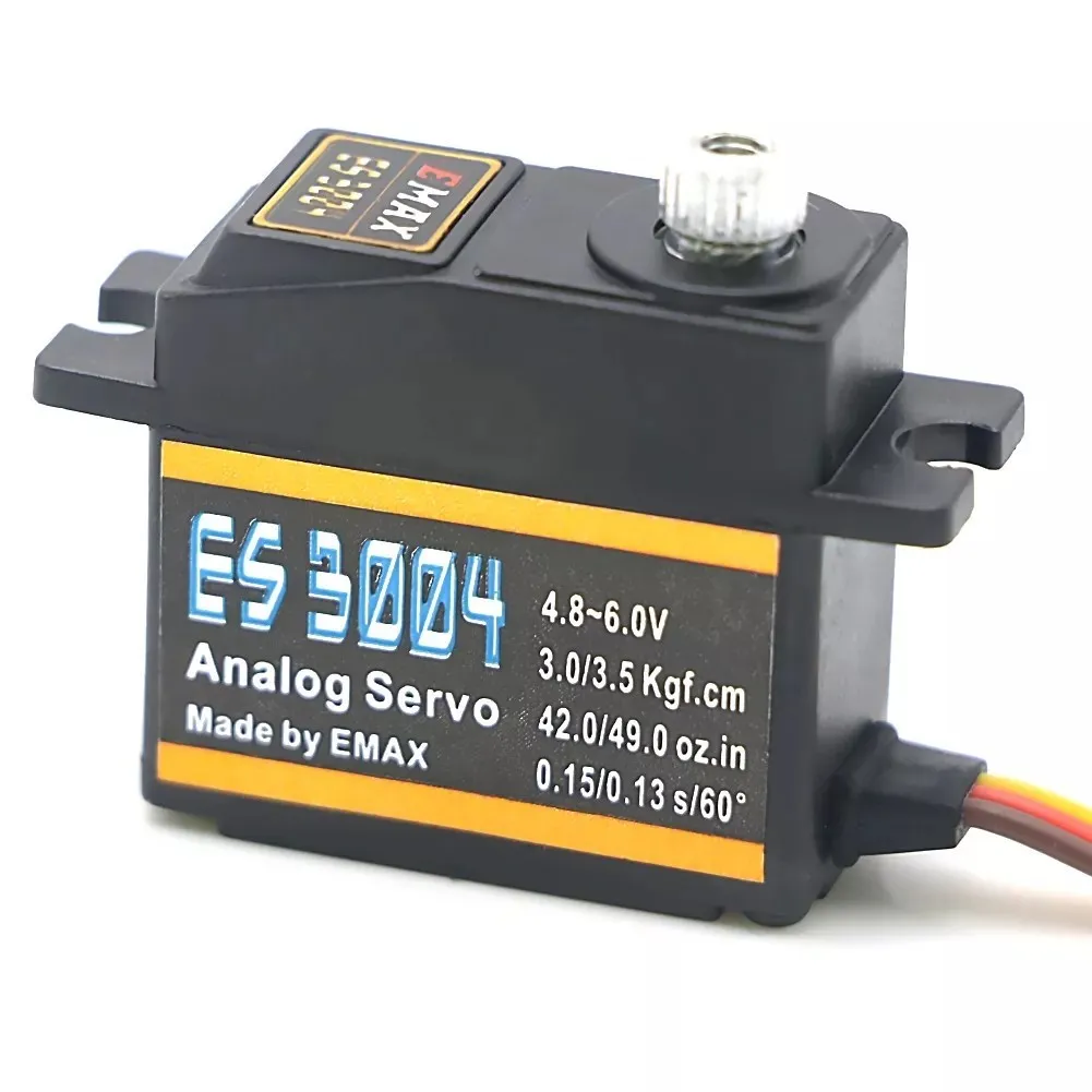 EMAX ES3004 20 г 3 5 кг 0.13sec 23T Металлическая Шестерня Аналоговый сервопривод для RC