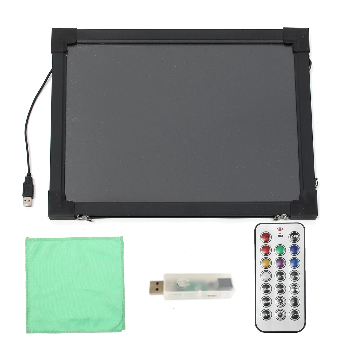 Со стирающимися чернилами неоновый Светодиодный Письменная Доска мигающий