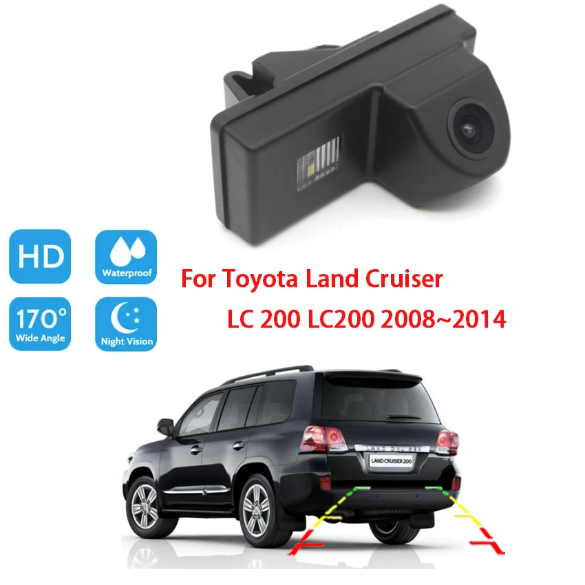 

Car Backup Rear View Camera For Toyota Land Cruiser LC 200 LC200 2008 ~ 2014 Night Vision Waterproof Reverse Parking Camera