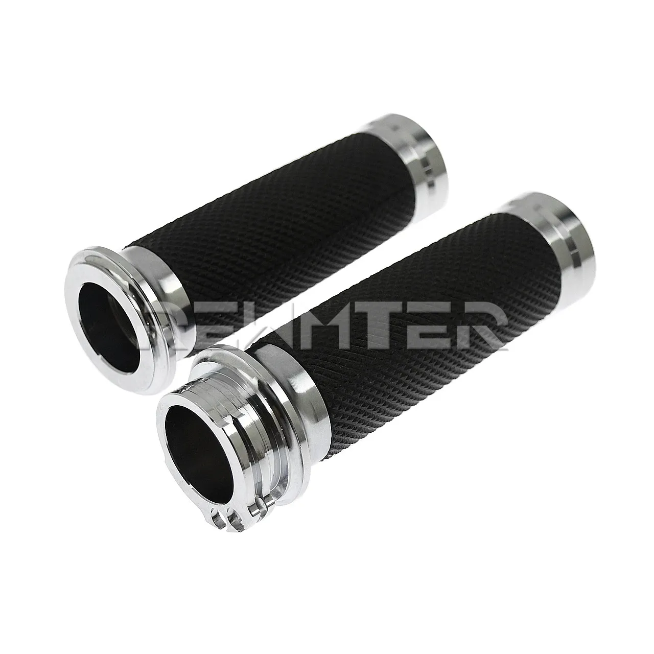 Хромированные 1 &quot25 мм ручки мотоциклетные рукоятки руль для Harley VRSC XL XR Dyna Softail