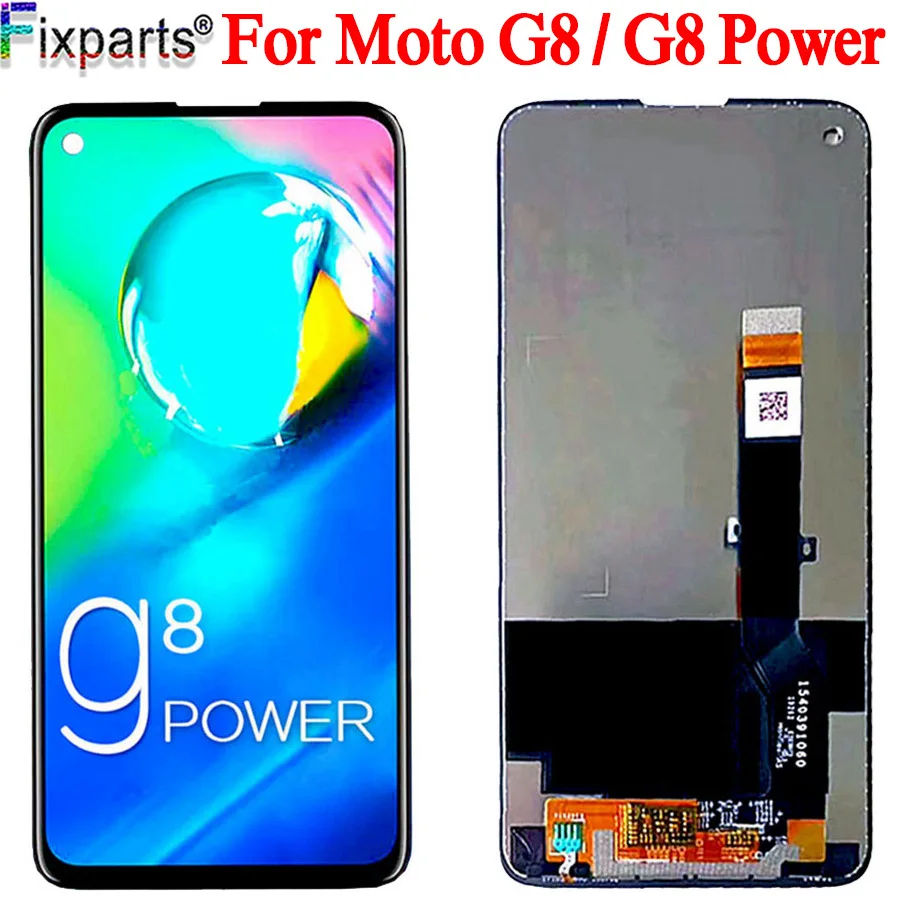 Новый чехол для moto G8 ЖК дисплей сенсорный экран XT2045 1 2 5 дигитайзер в сборе Motorola Moto