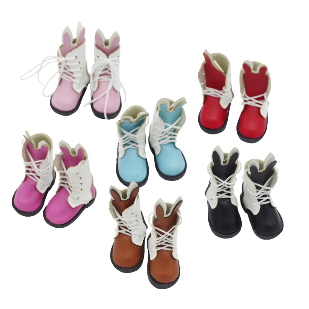 

Fashion Cute BJD Doll cartoon Shoes for 1/6 Blyth Joint dolls & 1/8 BJD doll Mini Doll Shoes for baby Christmas Gift toys