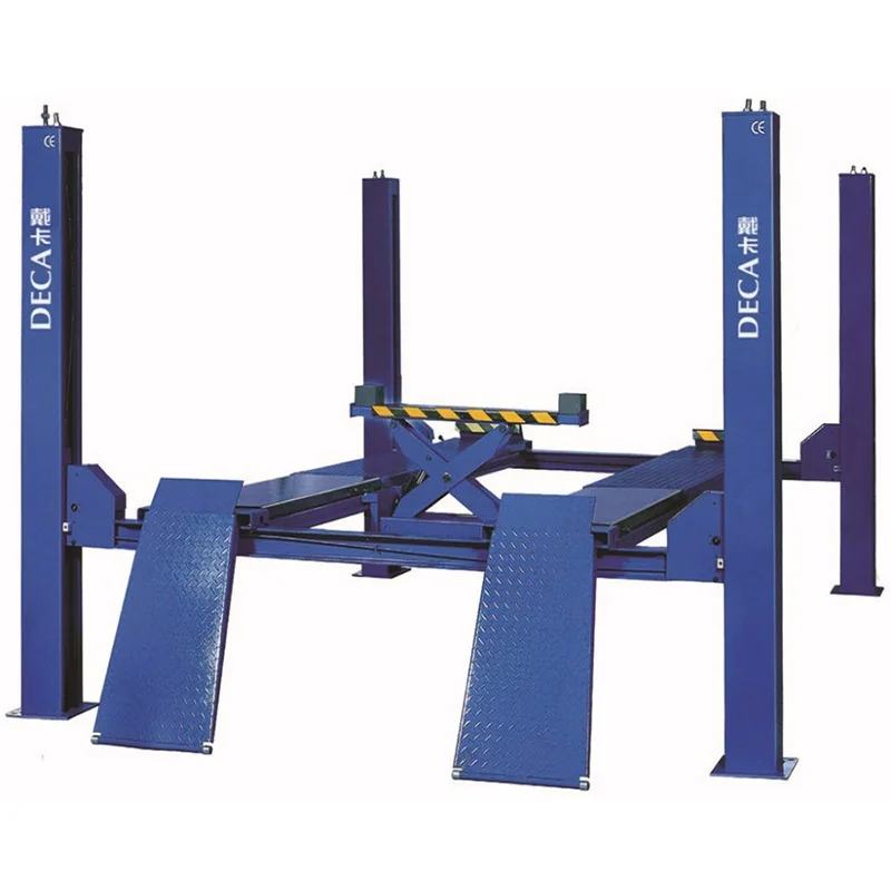 Хорошая производительность напольная плита 4 тонны четырехстоечный подъемник