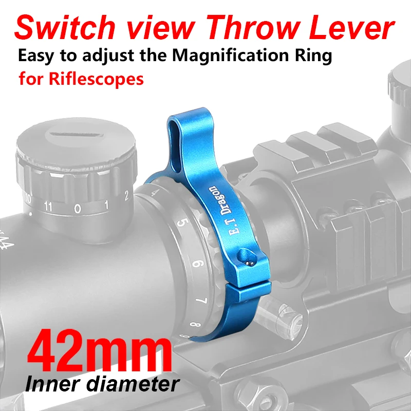 Прицел переключатель вид бросить рычаг Сфера крепление 42 мм 46 48 vertex для прицелы