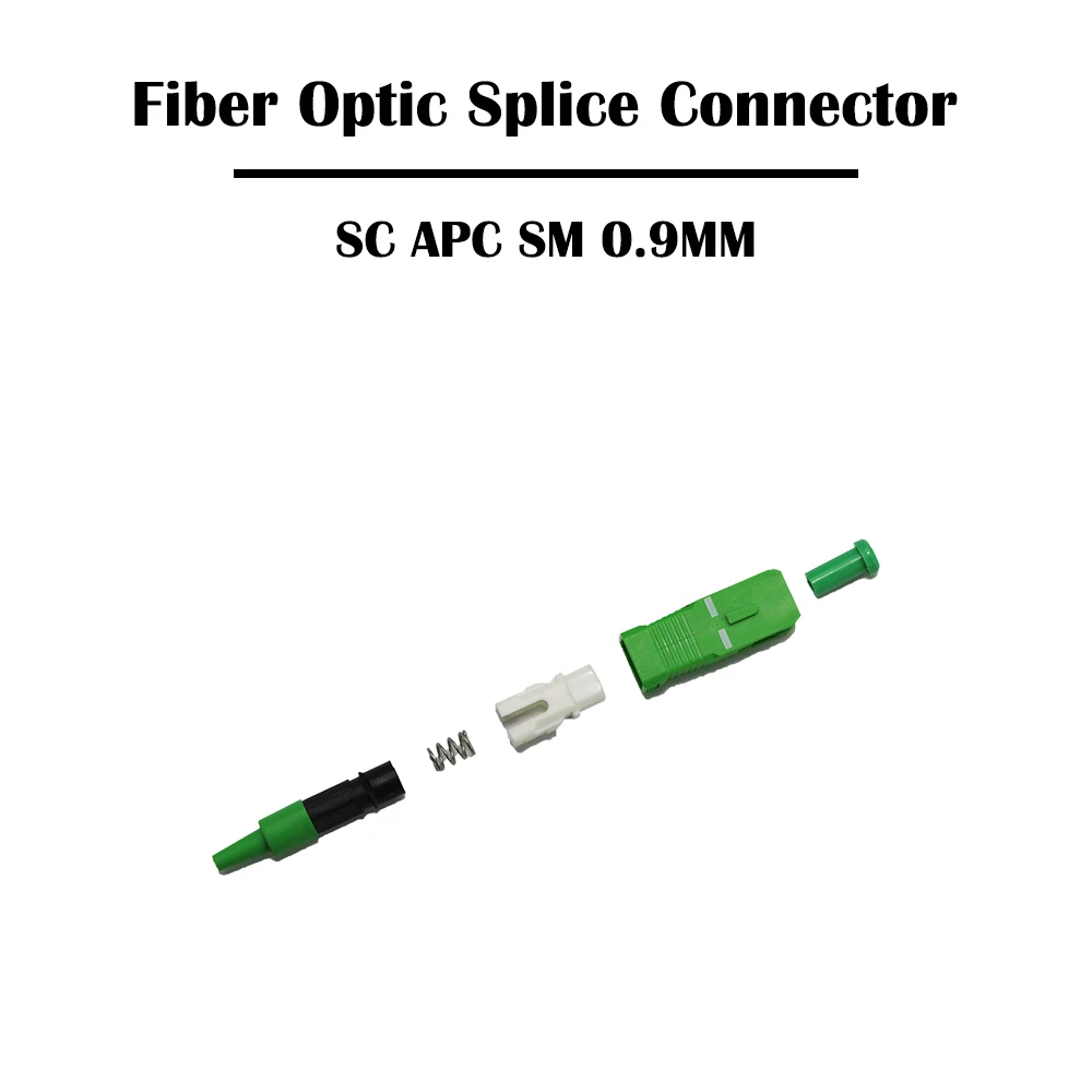 Соединитель оптоволоконного сплава SC UPC/APC FTTH 500 мм волоконный кабель SM