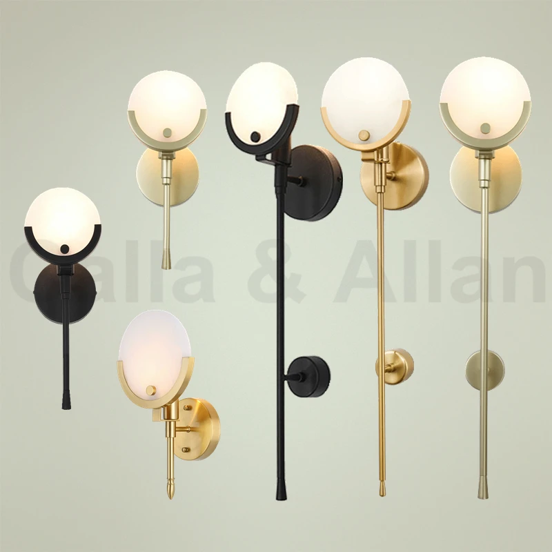 Простая прикроватная лампа в американском стиле скандинавский светильник для