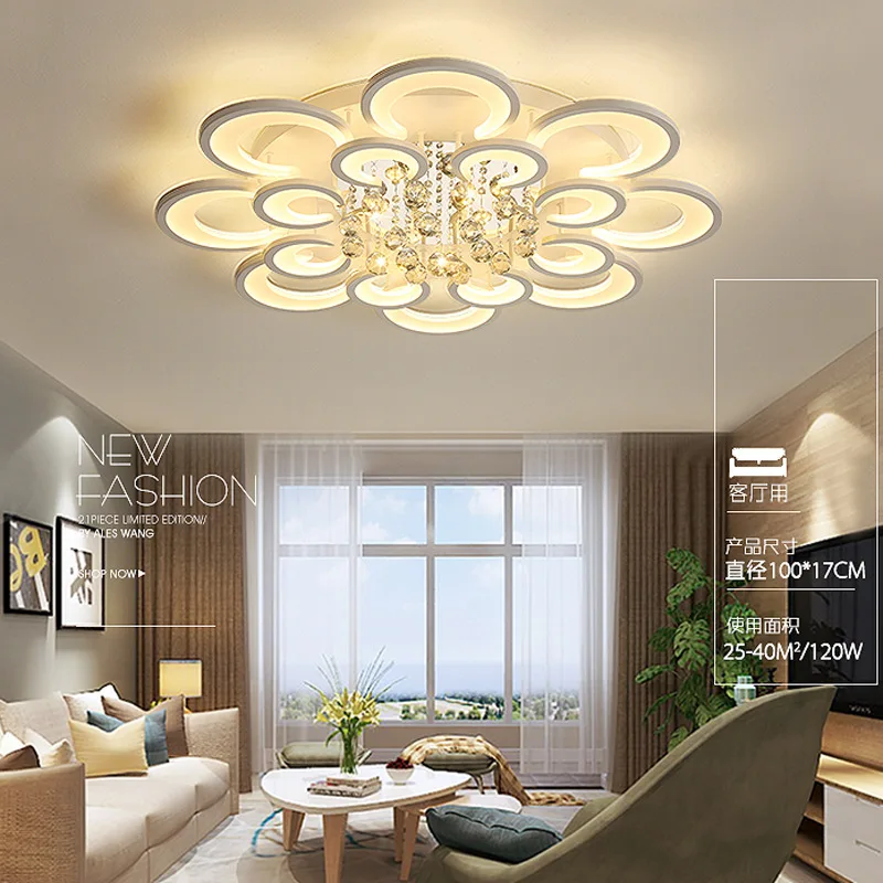 

modern Bedside Aluminum Living Room AC85-265V ceiling lamp home decoration Ceiling Ligting