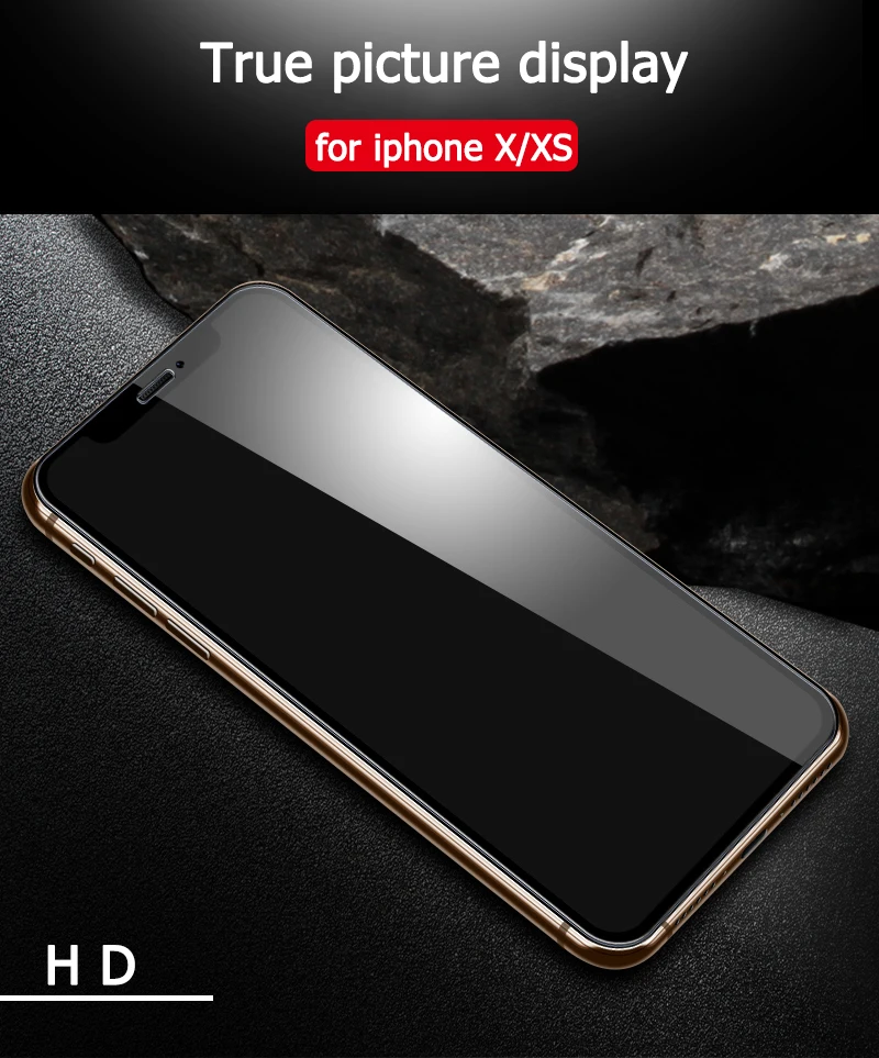 2 шт./партия 9H закаленное стекло для iphone X XS XR XS MAX защита экрана полное покрытие стекло для iphone xs max xr xs x защитная пленка