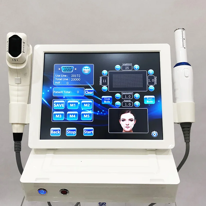 Ультразвуковой аппарат для подтяжки кожи 3D 4D 12 линий ультразвуковой