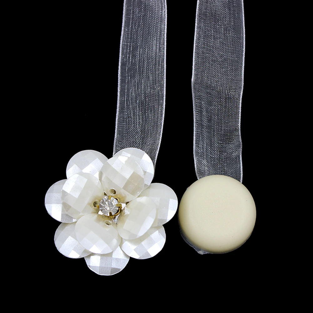 Цветок Форма магнитная пряжка для штор магнитные прихваты занавесок держатель