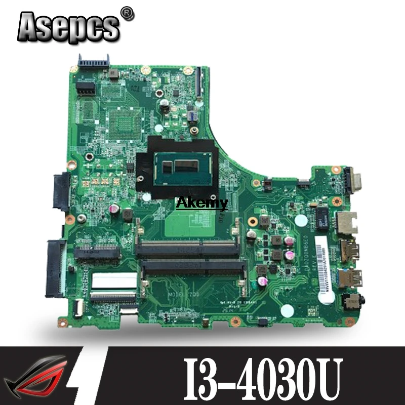 Для For Acer V3-472 E5-471 E5-471G материнская плата для ноутбука DA0ZQ0MB6E0 с V3-472P процессором на - Фото №1