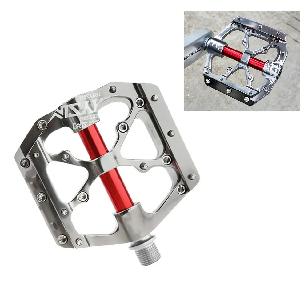 

Aluminum Alloy Bicycle Pedals Mountain Road Bikes Platform Pedals Ultral Sealed Bearings Non-Slip Cycling Pedals accessories