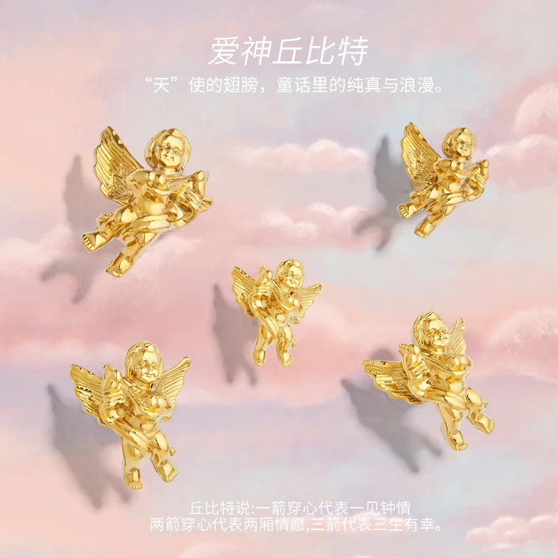 

Латунные ручки в форме ангела в европейском стиле, золотой Купидон, шкаф, кухонная одежда, шкаф, ручки шкафа, мебельная фурнитура