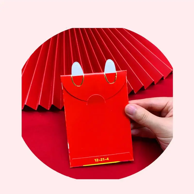 

36Pcs 2021 Red Envelope New Year'S Best Wish Lucky Money Pocket Cartoon Red Envelopes Multicolor Money Pouches(Random Style)