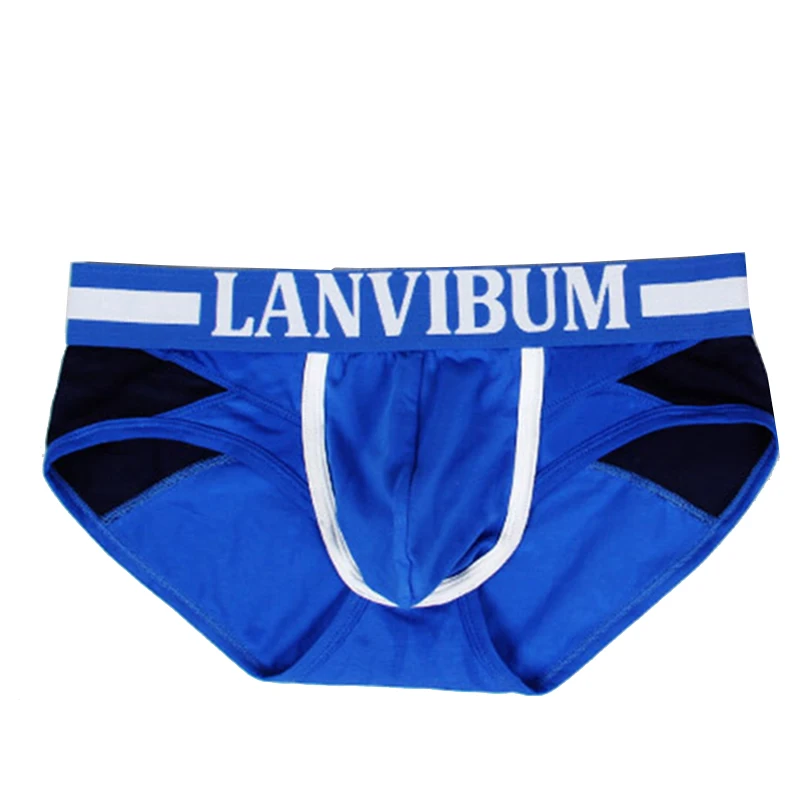 Мужское нижнее белье хлопковые мужские лоскутные u выпуклые трусы шорты мужское
