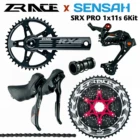 SENSAH SRX PRO 1x1 1 скорость, 11 s Road Groupset, RL переключатель передач + задние переключатели + ZRACE ALPHA, гравий-велосипеды Cyclo-Cross