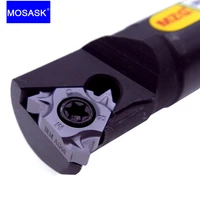 mosask 1pc snr internal cnc turning cutter threaded shank thread carbide inserts lathe threading tools holders