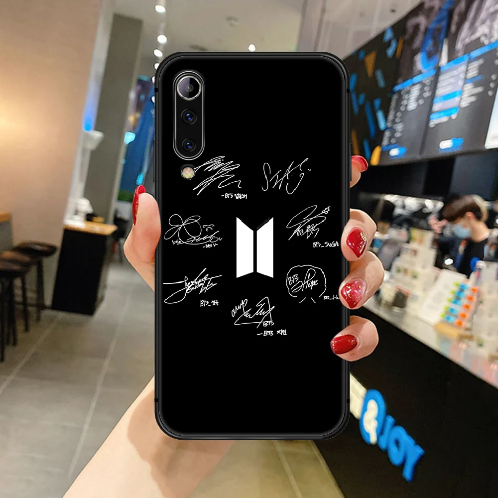 

Korea Bangtan Boys Kpop Phone Case For XIAOMI redmi K 3 4 5 6 7 8 9 10 20 30 A X Pro ultra black black Etui fashion bumper tpu