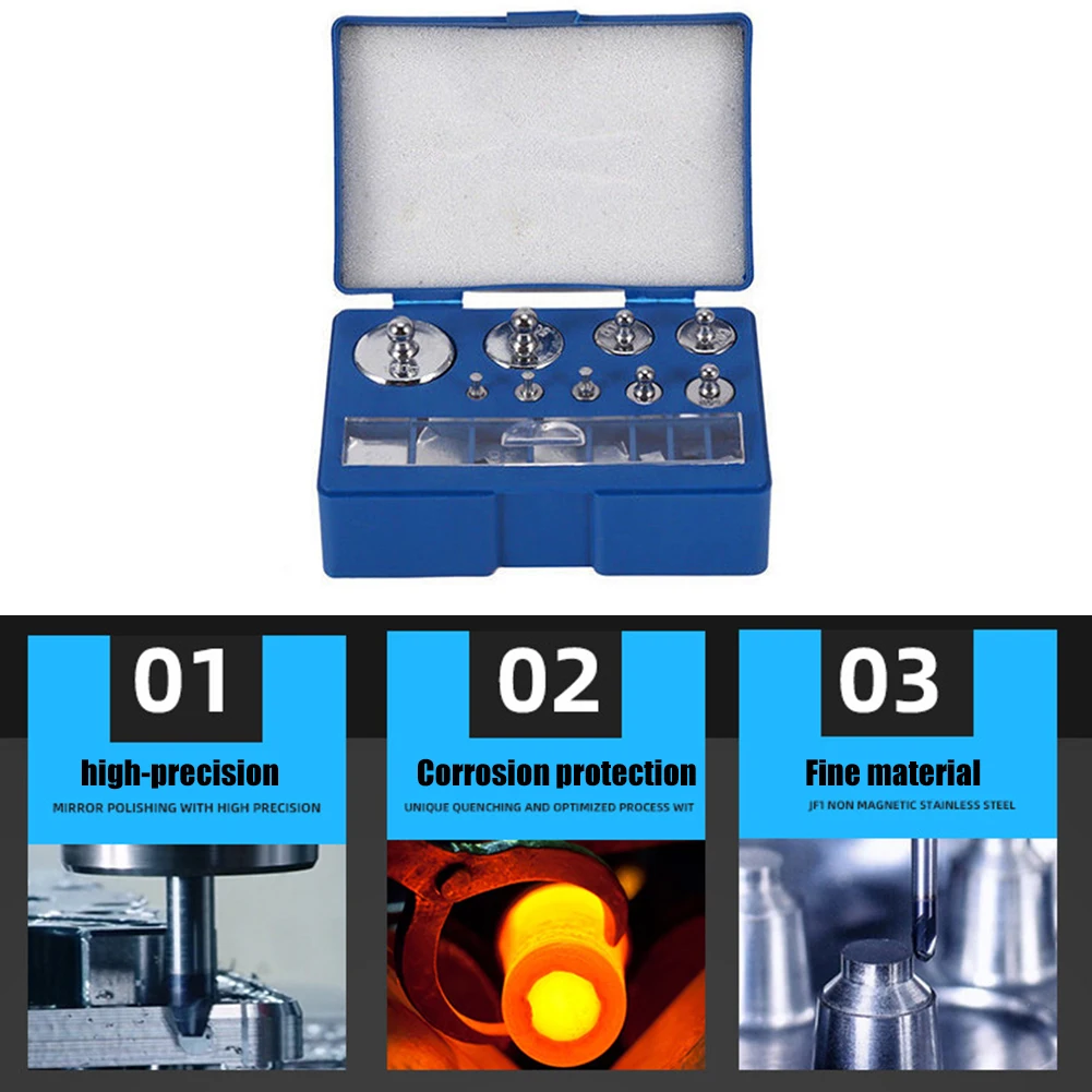 Калибровочный комплект весов весы взвешивание 17 шт. лабораторные 10 мг-100 г |