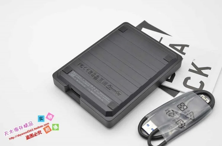 WD / Western data черный P10 5T Мобильный жесткий диск совместимый с PS4 игровой 5 ТБ. Высокая