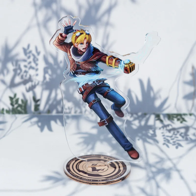 Лидер продаж 2021 Аниме игра Лига Легенд подставка карточка акриловая фигурка Jinx