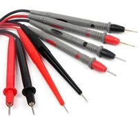 universal multimeter pen with gold plated copper needle 1000v20a high precision test leads