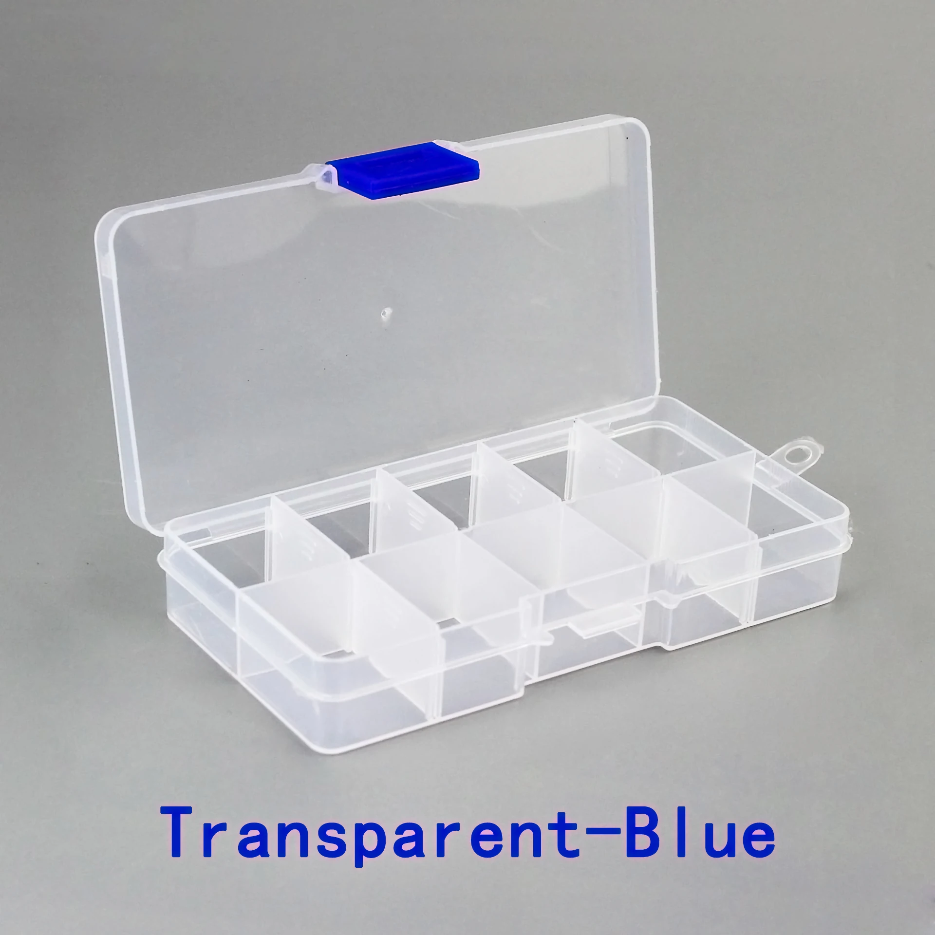 

Пластиковый прозрачный органайзер для украшений MINGXUAN, 10 ячеек