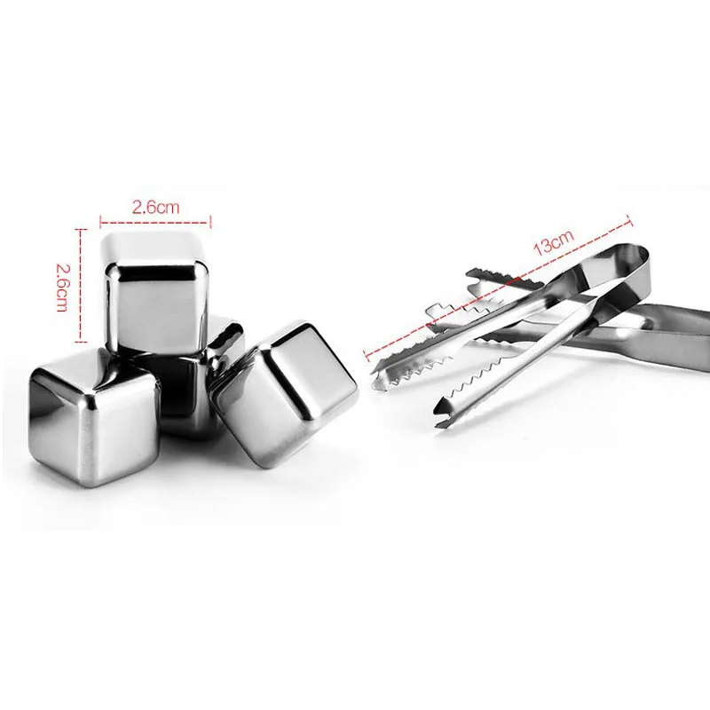 Кубик льда из нержавеющей стали вертикальная стойка для вина быстрое