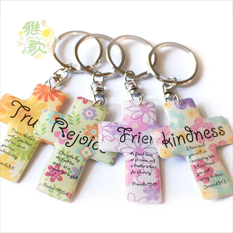 Элегантный рождественский подарок крестик на христианском английском языке