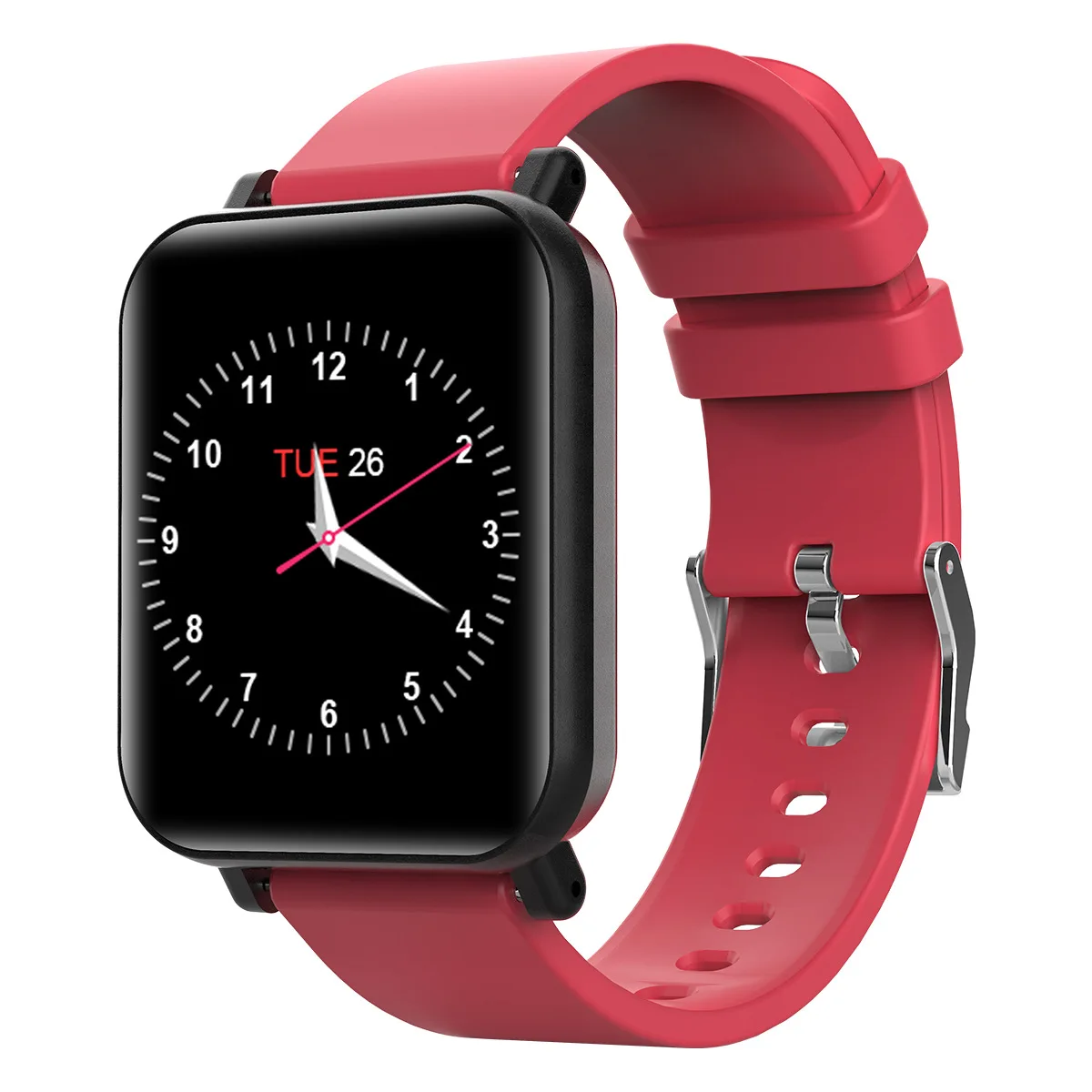 

2021 Men's and Women's Hands Sports Fitness Waterproof Smart Watch Smart Clock Bracelet Fitness Tracker Smart Watch