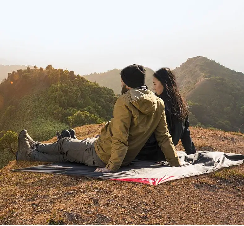 NatureHike Outdoor multifunctional super light pocket cloth mat double-sided waterproof picnic camp mat Moisture-Froof Pads