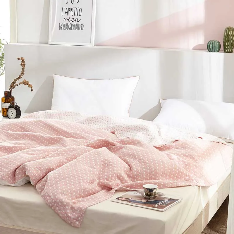 Муслиновое одеяло для путешествий самолета автомобиля детское постельное белье