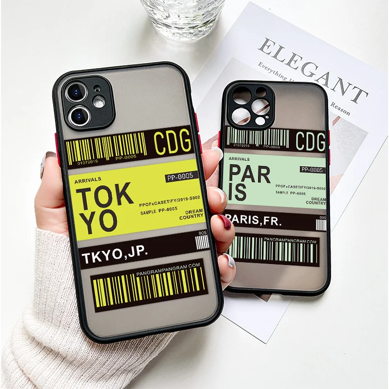 

For Iphone 11 Case iphone 12 Pro Max Funda iphone 13 7 8 6 6S Plus XR XS MAX SE 2020 Matte Hard PC Cover Iphone11 Silicon Bumper