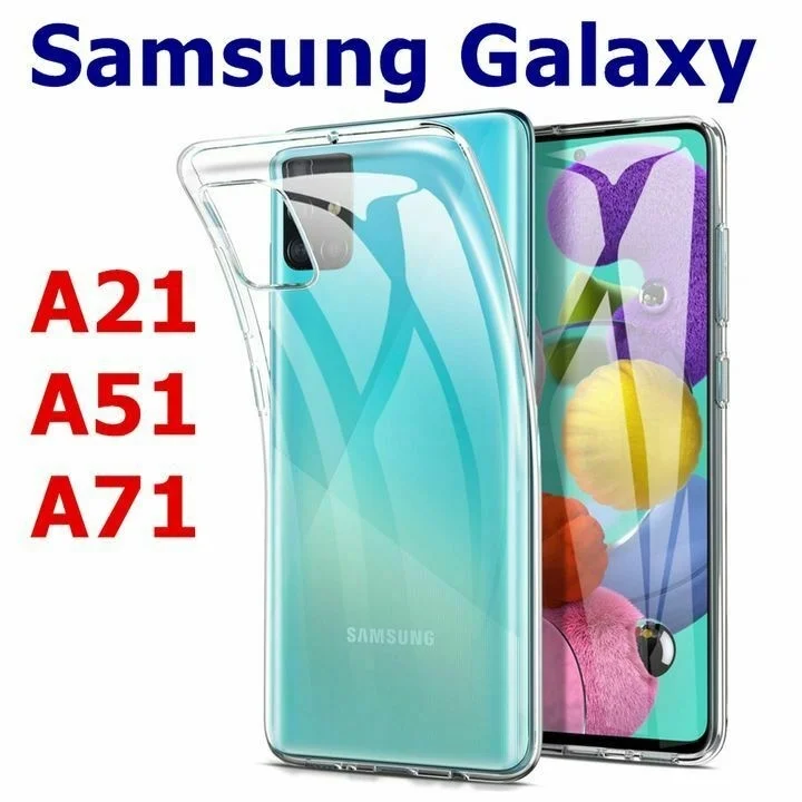 

COQUE SILICONE FOR SAMSUNG GALAXY A51 A21 A71 Ultra Slim Etui Housse transparente