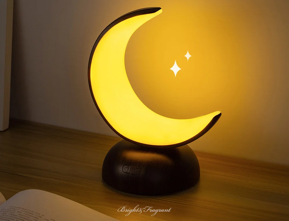 

Usb-светильник в виде Луны для ароматерапии, светодиодный ночсветильник в виде Луны, Светодиодный настенный ночник с управлением, лампочка в ...