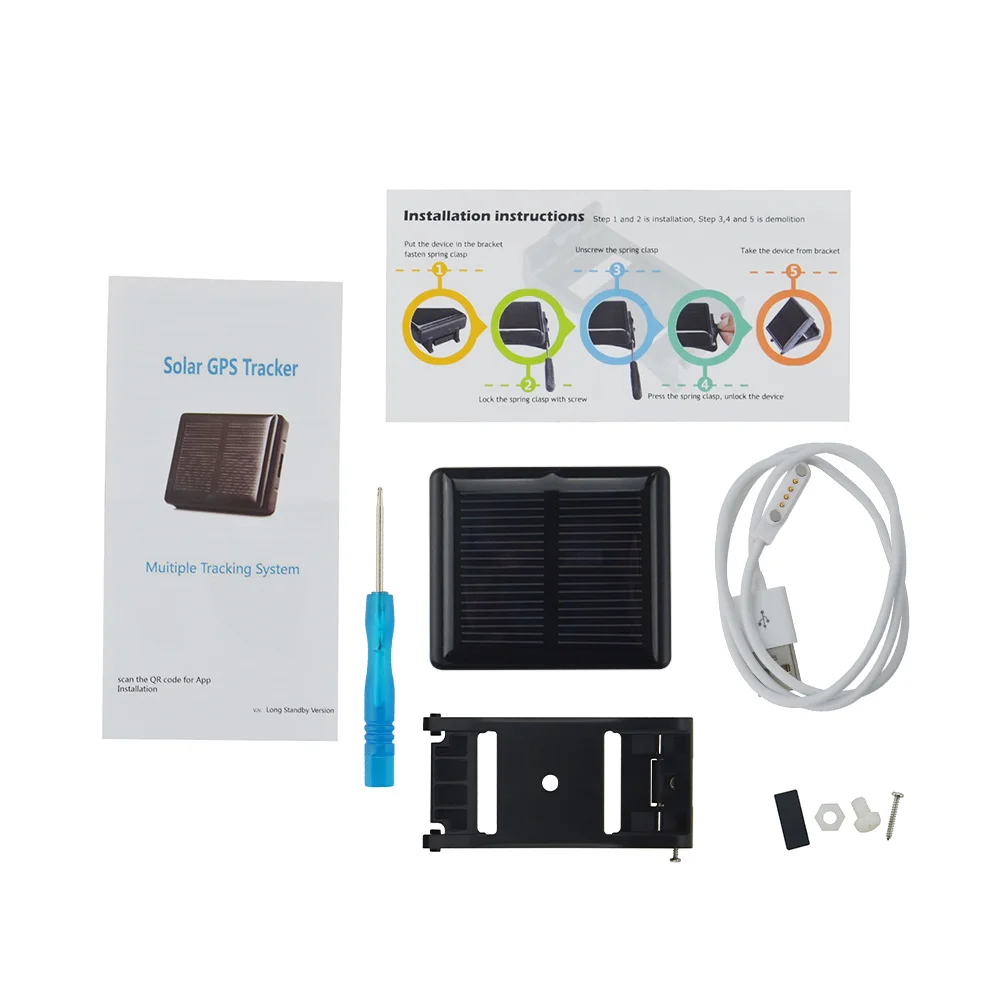 Оригинальный GPS-Трекер дальнего действия на 4000 мА · ч с дальним временем работы в