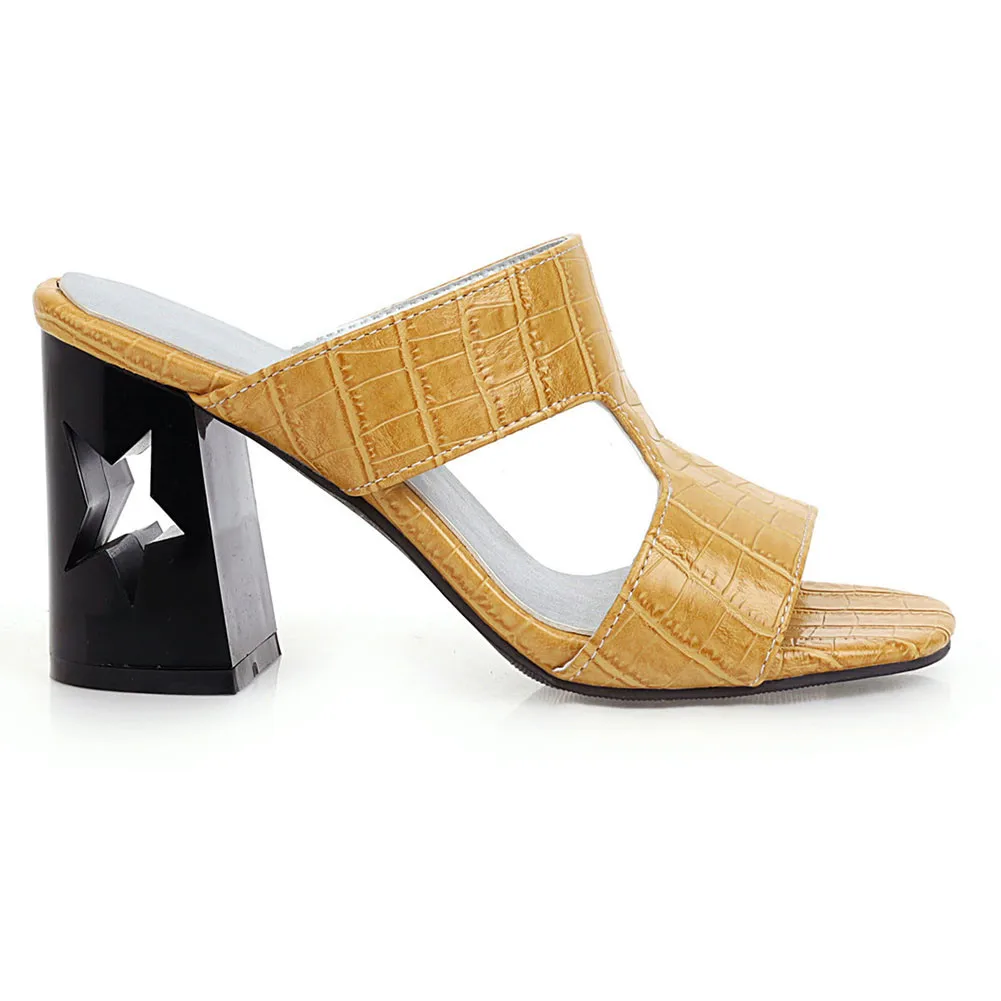 doratasia hot sale ladies high block heels slides 2020 brand design summer casual slippers women ins hot peep toe shoes woman free global shipping