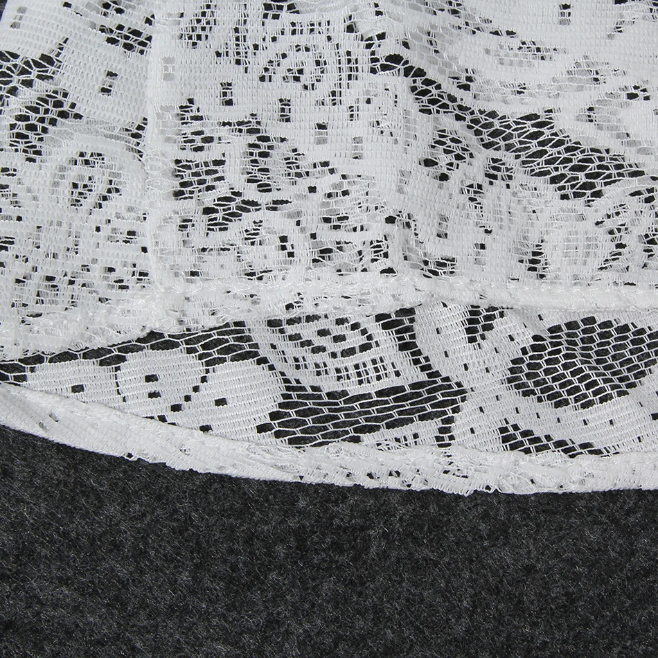 2021 весеннее новое женское белое платье с длинными рукавами без бретелек