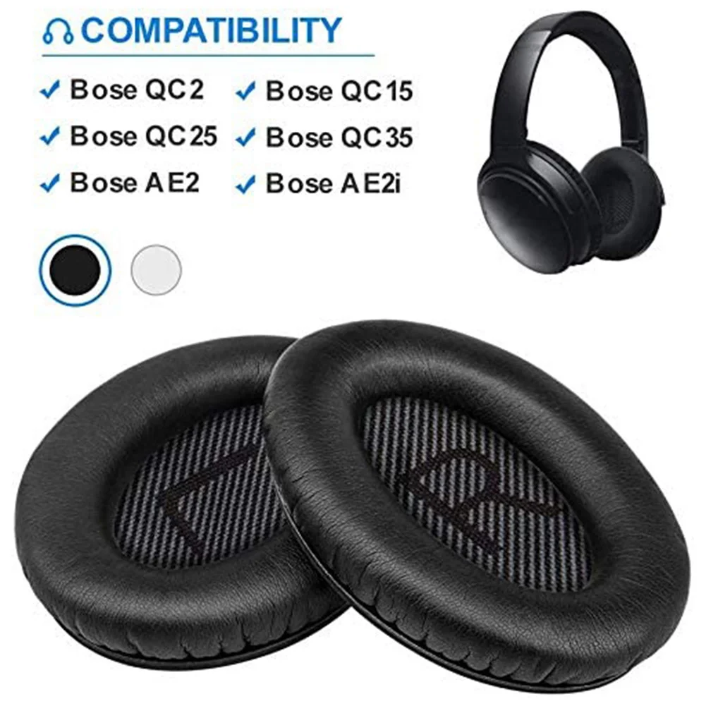 

Аксессуары для наушников Bose QC2/QC15/QC25/QC35/AE/2/2i/2w, 2 шт.