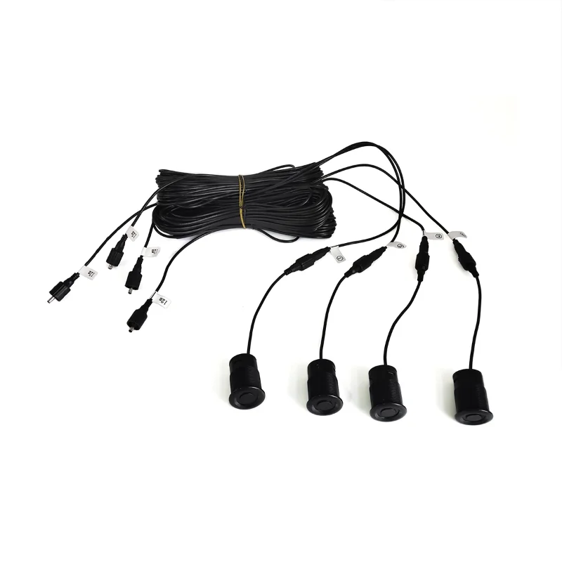 

Truck Bus Van Camper car truck parking sensor 4 Sensors Reverse Backup Assistance Radar Detector Monitor System